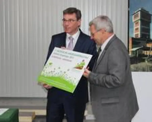 Bild: Kartenverkauf der 7. Sächsische Landesgartenschau 2015 in Oelsnitz/Erzgeb. startet