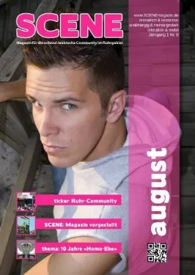 Bild: Schwul - lesbisches SCENE Magazin: Redaktionsschluss