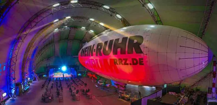 Bild: Ready for Take-Off – Eventbranche entdeckt Luftschiffhalle als neue Location