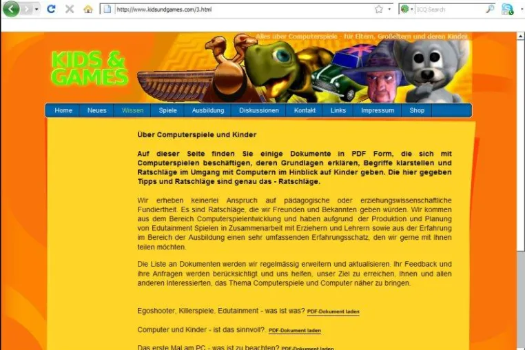 Bild: Kids und Games – Ratgeber geht online