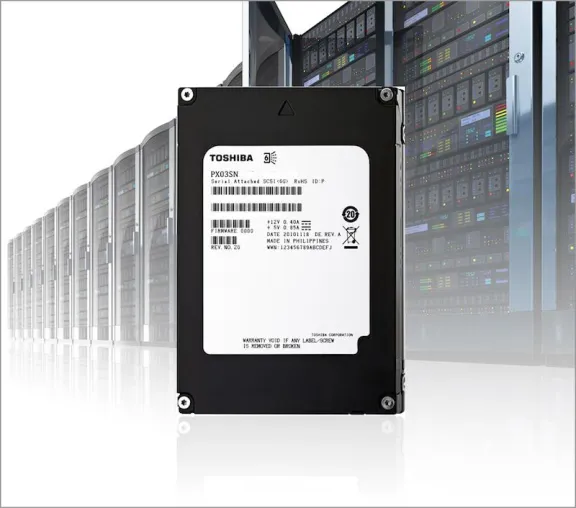 Bild: Toshiba stellt neue SAS-Enterprise-SSDs für leseintensive Anwendungen vor