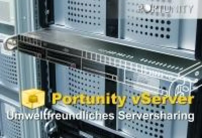 Bild: Portunity vServer - Umweltfreundliches Serversharing