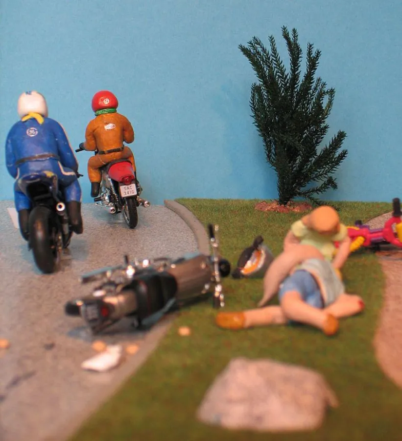 Szene aus einem Modell zum Thema 