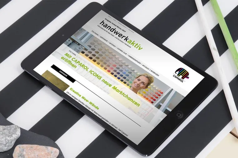 „Handwerk aktiv“ nutzt XML Publishing zum Befüllen der digitalen Kanäle Bild: „Handwerk aktiv“ nutzt XML Publishing zum Befüllen der digitalen Kanäle