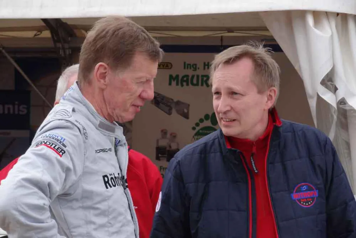 Lothar Bökamp im Gespräch mit Walter Röhrl