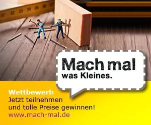 Bild: Wettbewerb 'Mach mal was Kleines'