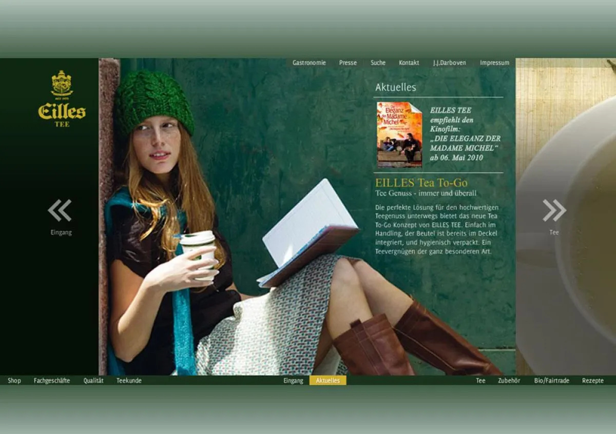 www.eilles-tee.de | Aktuelles bei Eilles