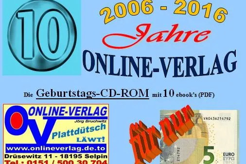 Bild: Der in Selpin ansässige ONLINE-VERLAG J. Bruchwitz feiert in diesem Jahr sein 10-jähriges Bestehen