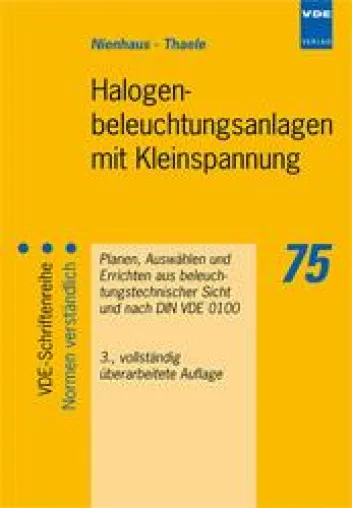 Bild: Halogenbeleuchtungsanlage mit Kleinspannung