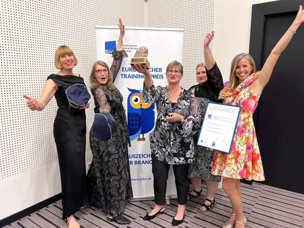 Die Initiative Service Excellence gewinnt Europäischen Trainingspreis für das Tool