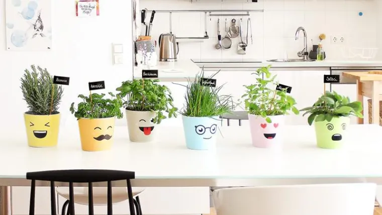 Facepot Emoji-Blumenübertöpfe neu im Red Dot Shop Bild: Facepot Emoji-Blumenübertöpfe neu im Red Dot Shop