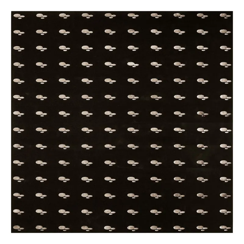 Ji Eun Lee, E3, Nussbaumholz, 96 x 96 x 4 cm