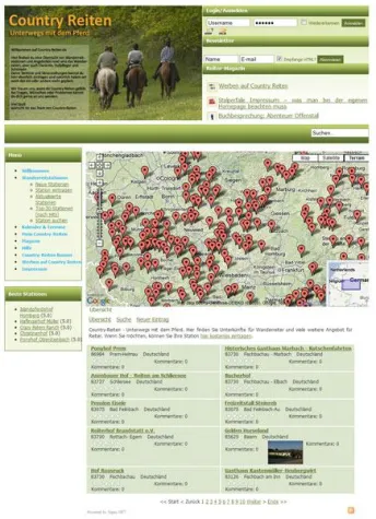 Bild: Country Reiten – neues Angebot für Wanderreiter und Pferdefreunde