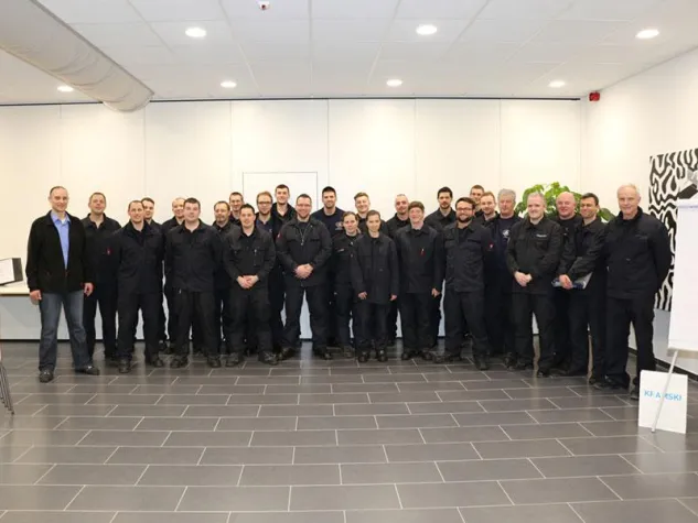 Die Freiwillige Feuerwehr Pforzheim bei KRAMSKI Bild: Die Freiwillige Feuerwehr Pforzheim bei KRAMSKI