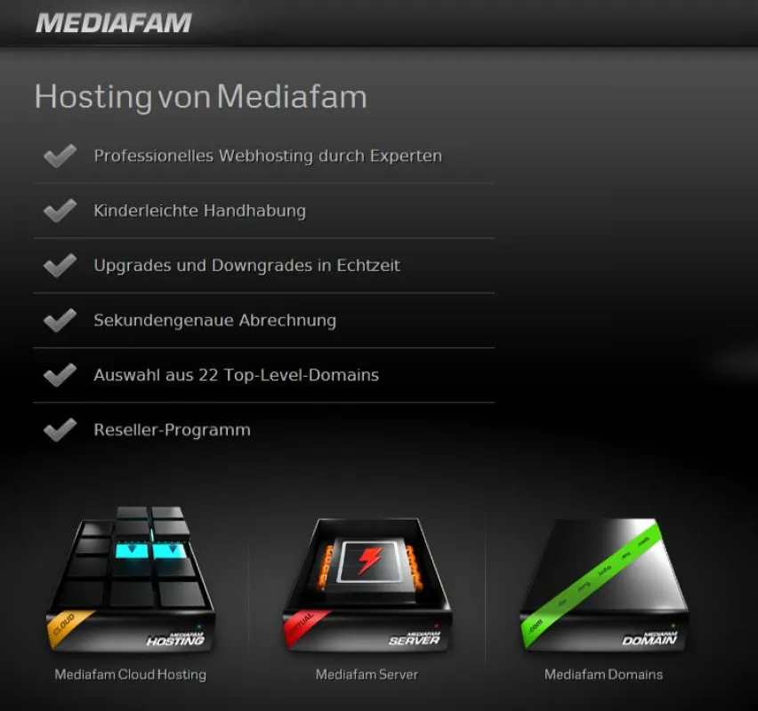 Mediafam Produkte