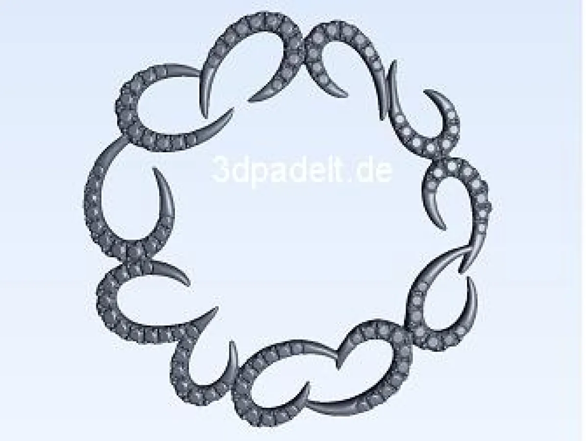 3D Scan einer Brosche