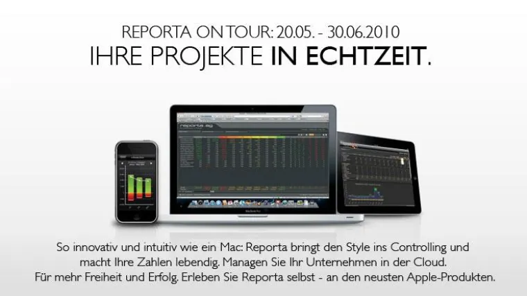 I’m a Mac: Reporta geht bundesweit auf Apple-Tour Bild: I’m a Mac: Reporta geht bundesweit auf Apple-Tour