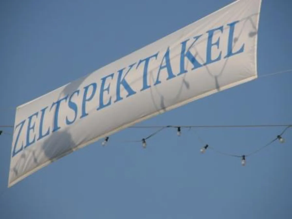 29. Zeltspektakel startet am 6. Oktober