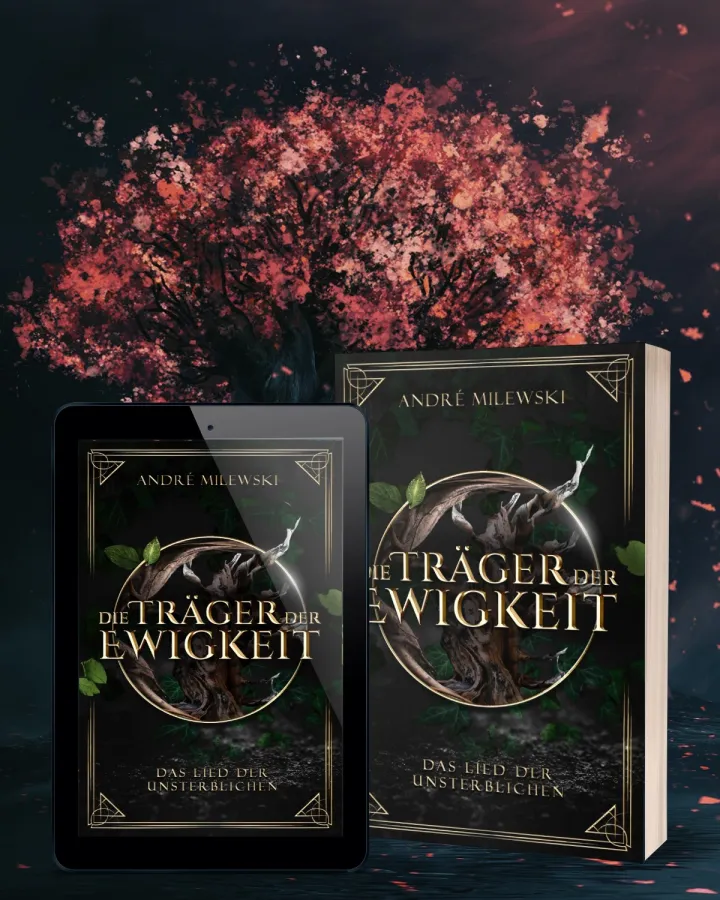 Die Träger der Ewigkeit, als Taschenbuch & eBook (© André Milewski)