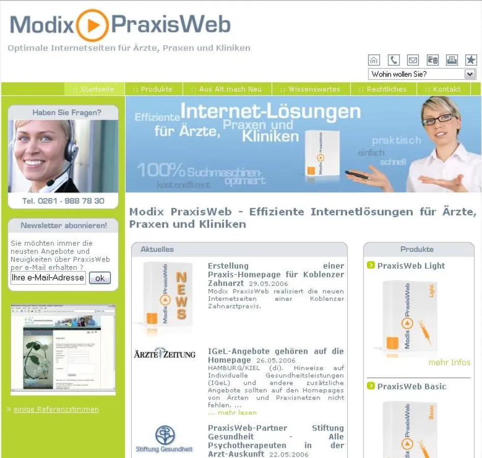 Modix PraxisWeb -