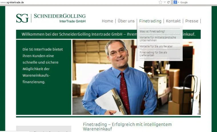 SG InterTrade forciert Online-Kommunikation Bild: SG InterTrade forciert Online-Kommunikation