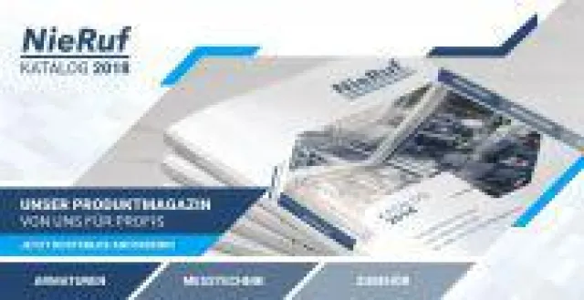 Bild: Das Sortiment auf einen Blick: NieRuf GmbH veröffentlicht den Katalogifant 2018