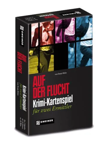 Bild: Ein Fall für zwei: Auf spannender Täterjagd durch Deutschland mit dem neuen Krimi-Kartenspiel „Auf der Flucht“