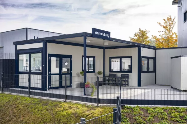 Bild: Neues ELA Empfangsgebäude für die Hanrath Gruppe