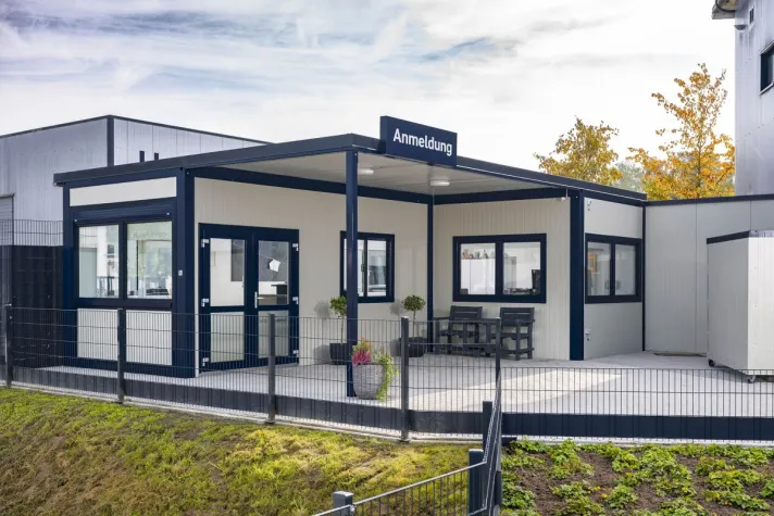 Bild: Neues ELA Empfangsgebäude für die Hanrath Gruppe