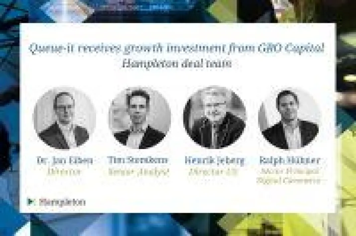 Bild: Hampleton Partners berät Queue-it bei strategischem Investment von GRO Capital