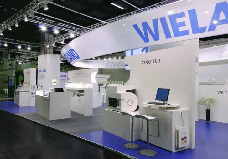 Hospes Team realisierte Messestand für WIELAND Dental auf der IDS 2009 Bild: Hospes Team realisierte Messestand für WIELAND Dental auf der IDS 2009
