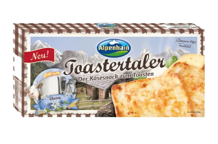 Kreative Viral-Kampagne zum neuen Toastertaler: ALPENHAIN präsentiert ersten Käse-Snack zum Toasten Bild: Kreative Viral-Kampagne zum neuen Toastertaler: ALPENHAIN präsentiert ersten Käse-Snack zum Toasten
