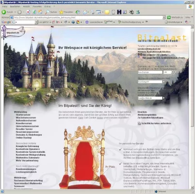 Bild: Königliche Schummelhilfe für Webhosting Reseller