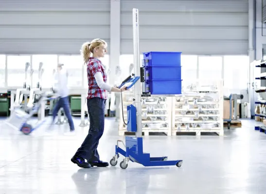 Bild: Tagtägliche Logistikaufgaben müssen kontinuierlich optimiert und Arbeitsmittel folgerichtig verbessert werden