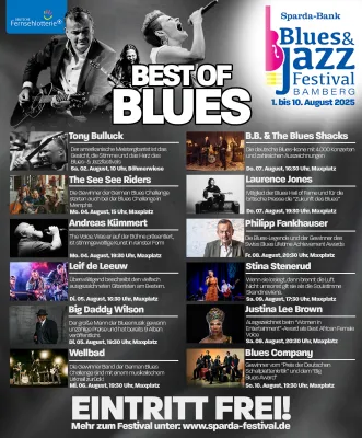Bild: Bamberg Erlebt eine Musikexplosion - Europas großes eintrittsfreies Blues- und Jazzfestival