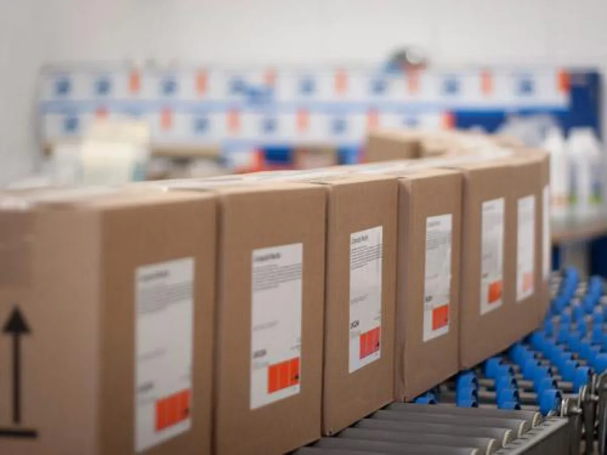 Schonen die Umwelt: Die neuen Transportverpackungen der Chemoform AG.