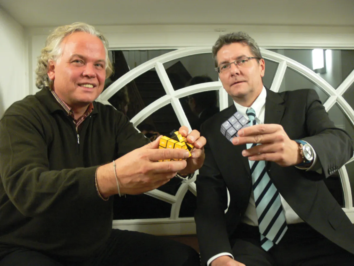 Die SUDOKU 3D Erfinder Wolfgang Zint & Volker Stolz