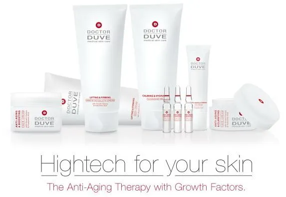 Bild: Doctor Duve medical skin care - eine Pflege für anspruchsvolle Haut
