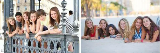 Bild: Was machen die Kids im Sprachaufenthalt?