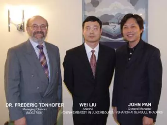 Bild: NOCTRON und Shanghai Seagull Trading haben sich auf  zukünftige Kooperation im digitalen Nachtsichtmarkt geeinigt
