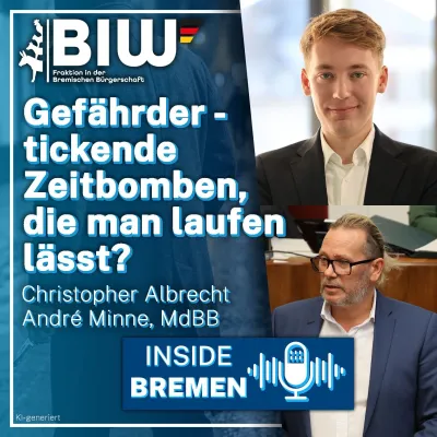 Gefährder frei, Behörden ratlos? INSIDE BREMEN stellt Bremer Sicherheitskonzept auf den Prüfstand Bild: Gefährder frei, Behörden ratlos? INSIDE BREMEN stellt Bremer Sicherheitskonzept auf den Prüfstand