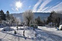 Bild: Camping-Winter bei Schluga im Kärntner Gailtal