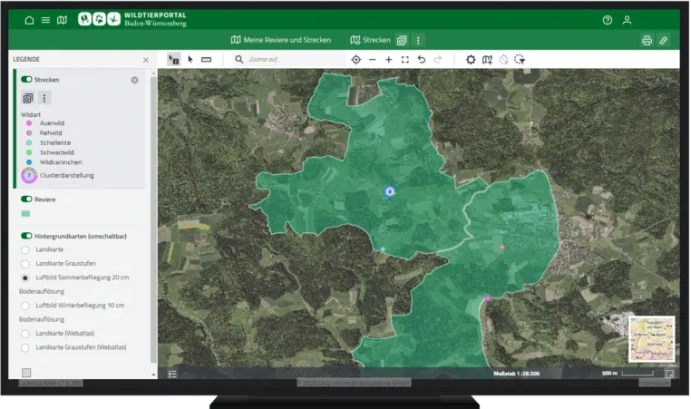 Bild: Digitalisierung der Jagdverwaltung in Baden-Württemberg