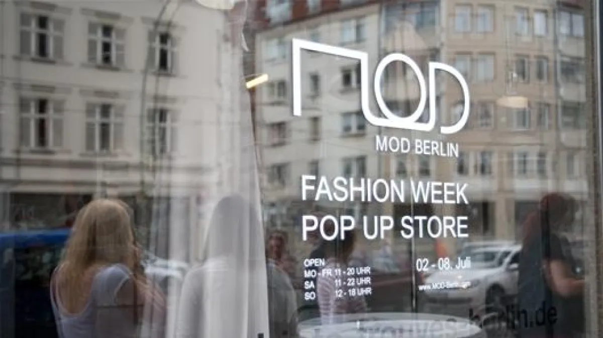 MOD Berlin im Pop-up Shop in Berlin-Mitte.