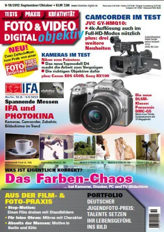 Bild: Neu: FOTO VIDEO DIGITAL - das Beste aus zwei Welten auf einen Blick