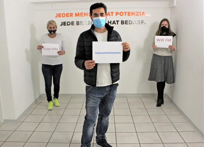 Bild: WIEDER SCHULUNGEN ZUR INTEGRATION VON GEFLÜCHTETEN