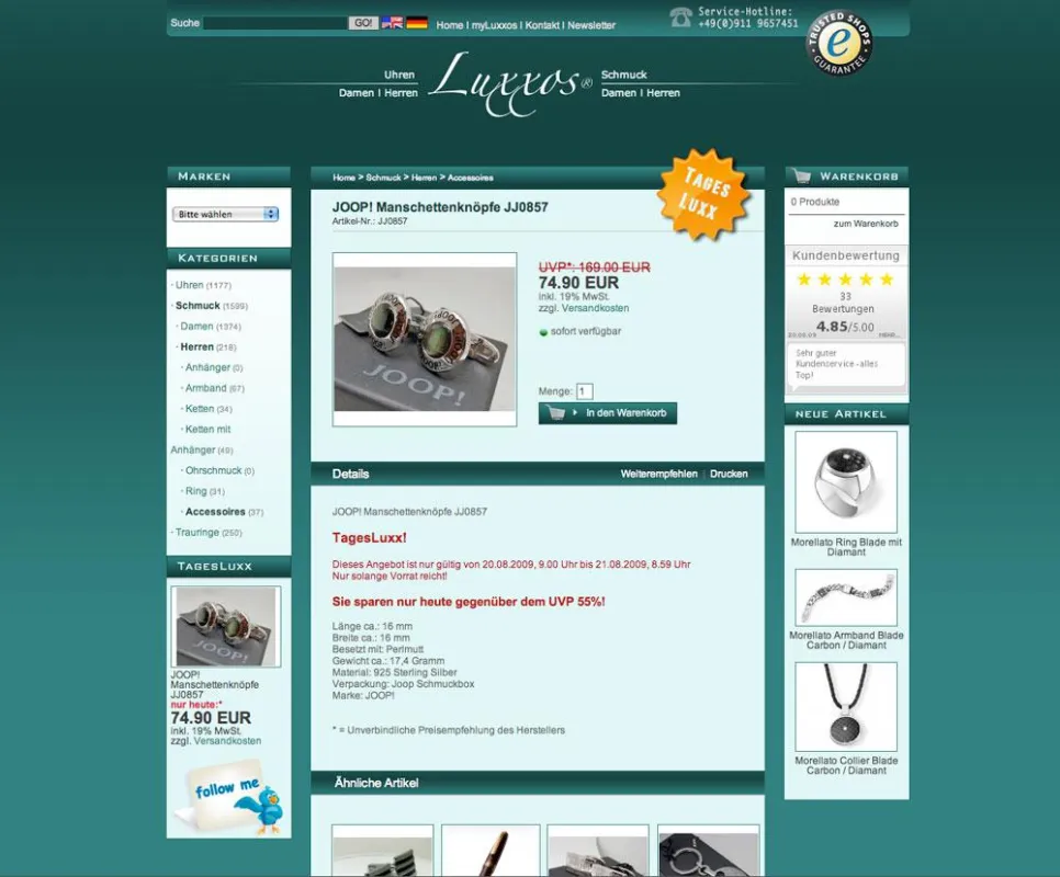 Der TagesLuxx vom 20.08.2009