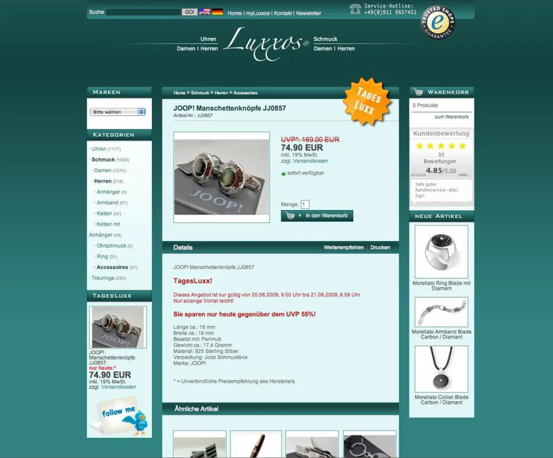 Der TagesLuxx vom 20.08.2009