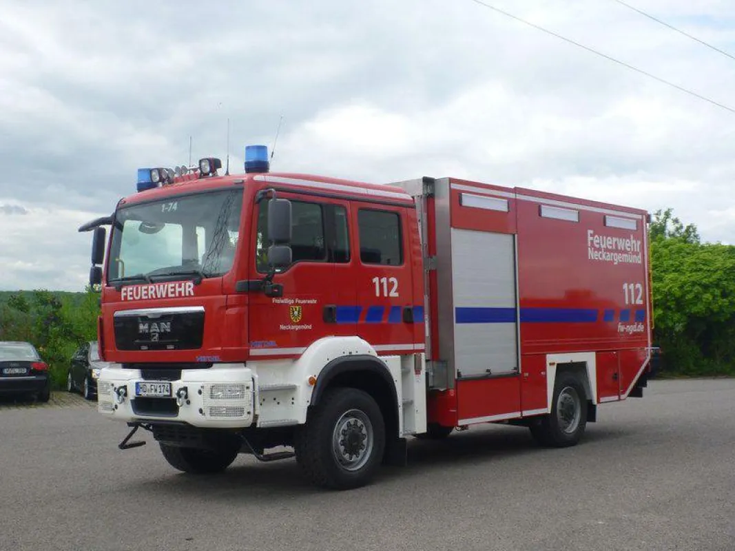 Der GWL-2 der Feuerwehr Neckargemünd