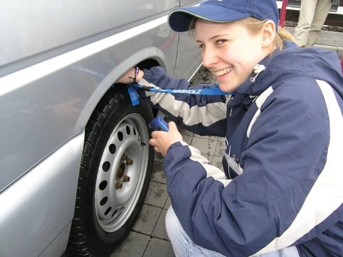 Wash & Check Aktion der Initiative Reifen-Sicherheit